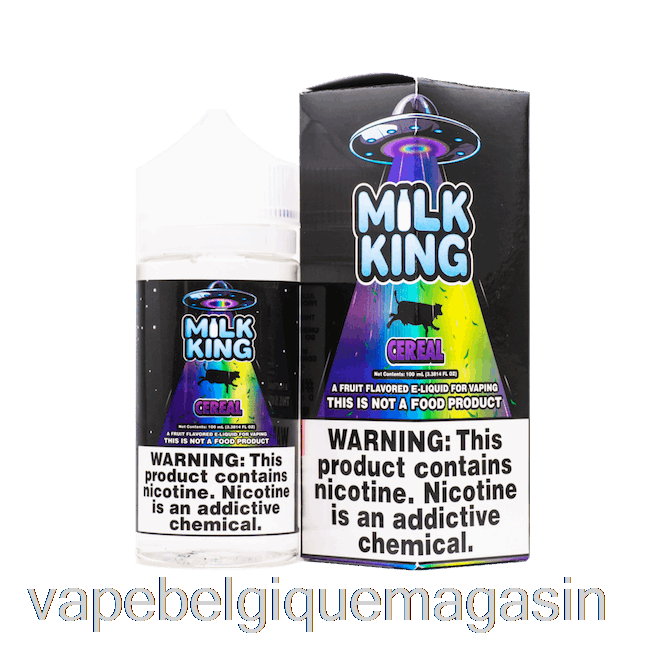 Vape Céréales Jetables - Milk King - 100ml 3mg